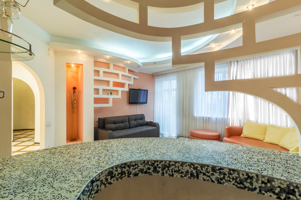 Lux Near Most City With Panoramic Windows Dnipro Extérieur photo